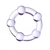 Фиолетовое эрекционное кольцо A-Toys - A-toys - во Владикавказе купить с доставкой