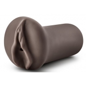 Коричневый мастубратор-вагина Nicole s Kitty - Blush Novelties - во Владикавказе купить с доставкой