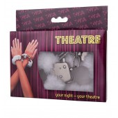 Наручники с белой меховой опушкой - ToyFa - купить с доставкой во Владикавказе