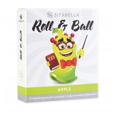 Стимулирующий презерватив-насадка Roll   Ball Apple - Sitabella - купить с доставкой во Владикавказе