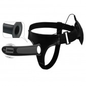 Полый страпон с вибрацией Vito - 17,3 см. - Baile - купить с доставкой во Владикавказе