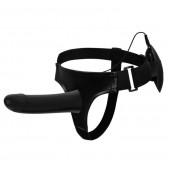 Полый страпон с вибрацией Vito - 17,3 см. - Baile - купить с доставкой во Владикавказе