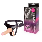 Страпон с вагинальной пробкой - 16,5 см. - Erowoman-Eroman - купить с доставкой во Владикавказе