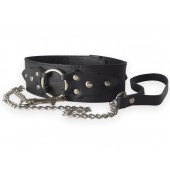 Широкий кожаный ошейник в готическом стиле - Sitabella - купить с доставкой во Владикавказе