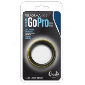 Черно-желтое силиконовое эрекционное кольцо Silicone Go Pro Cock Ring - Blush Novelties - во Владикавказе купить с доставкой