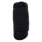 Черная веревка для связывания BONDX LOVE ROPE - 10 м. - Dream Toys - купить с доставкой во Владикавказе