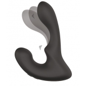 Чёрный массажер простаты с 2 моторами BOOTY ROCKER - Dream Toys - во Владикавказе купить с доставкой