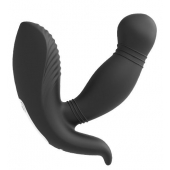 Черный вибромассажер простаты PROSTATE HERO - Dream Toys - во Владикавказе купить с доставкой