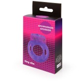 Фиолетовое эрекционное виброкольцо с бабочкой - Erowoman-Eroman - во Владикавказе купить с доставкой