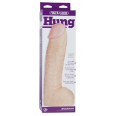 Огромная насадка-реалистик Vac-U-Lock Realistic Hung - 31,7 см. - Doc Johnson - купить с доставкой во Владикавказе