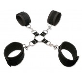 Наручники и наножники с фиксацией Extreme Hog-Tie Kit - Pipedream - купить с доставкой во Владикавказе