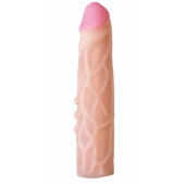 Насадка Harness с коннектором RED LINE - 21,5 см. - LOVETOY (А-Полимер) - купить с доставкой во Владикавказе