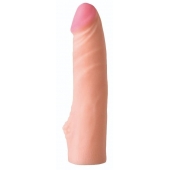 Телесная насадка на Harness с коннектором RED LINE  - 19,5 см. - LOVETOY (А-Полимер) - купить с доставкой во Владикавказе