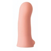 Телесная насадка на Harness с коннектором RED LINE - 13 см. - LOVETOY (А-Полимер) - купить с доставкой во Владикавказе