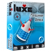 Презерватив LUXE Maxima  Глубинная бомба  - 1 шт. - Luxe - купить с доставкой во Владикавказе