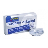 Ультратонкие презервативы Sagami Original QUICK - 6 шт. - Sagami - купить с доставкой во Владикавказе