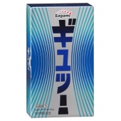 Презервативы Sagami 6 FIT V с волнообразной текстурой - 12 шт. - Sagami - купить с доставкой во Владикавказе