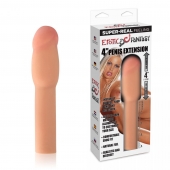 Телесная насадка для увеличения члена - 20 см. - Erotic Fantasy - во Владикавказе купить с доставкой