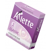 Классические презервативы Arlette Classic - 3 шт. - Arlette - купить с доставкой во Владикавказе