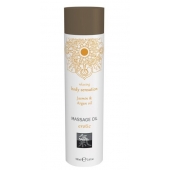 Массажное масло с ароматом жасмина с добавлением арганового масла - 100 мл. - Shiatsu - купить с доставкой во Владикавказе