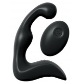Черный вибромассажер простаты с пультом ДУ Control P-Spot Pro - Pipedream - во Владикавказе купить с доставкой