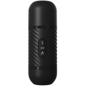 Черный вибромассажер с функцией поступательных движений Ass Thruster - Pipedream - купить с доставкой во Владикавказе