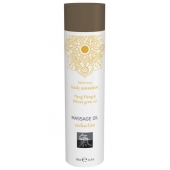 Массажное масло с ароматом иланг-иланга с добавлением масла зародышей пшеницы - 100 мл. - Shiatsu - купить с доставкой во Владикавказе