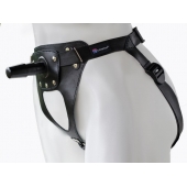 Универсальный мягкий пояс с насадкой Hard brutal BDSM-КОНСУЛ - 17 см. - LOVETOY (А-Полимер) - купить с доставкой во Владикавказе