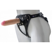 Универсальный мягкий пояс с насадкой Hard brutal BDSM-КОНСУЛ - 17 см. - LOVETOY (А-Полимер) - купить с доставкой во Владикавказе