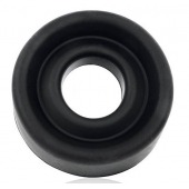 Черная гладкая насадка на помпу размера L - Sex Expert - во Владикавказе купить с доставкой