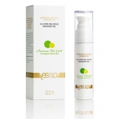 Универсальный массажный гель 3-в-1 Allover Delicious с ароматом ананаса и зеленого чая - 50 мл. - YESforLOV - купить с доставкой во Владикавказе