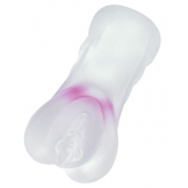 Прозрачный реалистичный мастурбатор Juicy Pussy Crystal Rose - ToyFa - во Владикавказе купить с доставкой