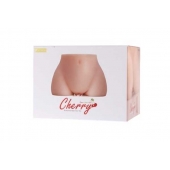 Мастурбатор-полуторс Cherry с вибрацией и двумя любовными тоннелями - KOKOS - во Владикавказе купить с доставкой