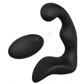 Черный вибромассажер простаты REMOTE BOOTY PLEASER - Dream Toys - во Владикавказе купить с доставкой