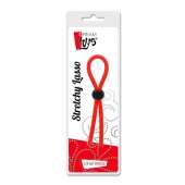 Красное эрекционное лассо с одной бусинкой-утяжкой STRETCHY THICK LASSO - Dream Toys - во Владикавказе купить с доставкой