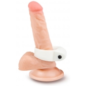 Белое кольцо на член с вибрацией - Brazzers - во Владикавказе купить с доставкой