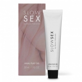 Лубрикант на водной основе Slow Sex Anal Play Gel - 30 мл. - Bijoux Indiscrets - купить с доставкой во Владикавказе