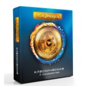 Презервативы  Гладиатор Классические  - 3 шт. - Гладиатор - купить с доставкой во Владикавказе