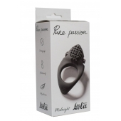 Черное эрекционное виброкольцо Pure Passion Midnight - Lola Games - во Владикавказе купить с доставкой