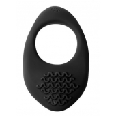 Черное эрекционное виброкольцо Pure Passion Moonshine - Lola Games - во Владикавказе купить с доставкой