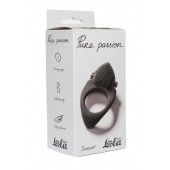 Черное эрекционное виброкольцо Pure Passion Sunset - Lola Games - во Владикавказе купить с доставкой
