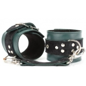 Изумрудные оковы на ноги Ladys Arsenal на карабинах - БДСМ Арсенал - купить с доставкой во Владикавказе