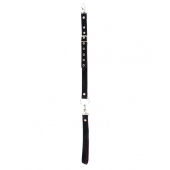 Бордовый поводок для ошейника Ladys Arsenal - БДСМ Арсенал - купить с доставкой во Владикавказе