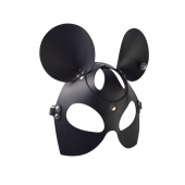 Черная кожаная маска  Мышка - Sitabella - купить с доставкой во Владикавказе