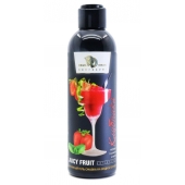 Интимный гель-смазка JUICY FRUIT с ароматом клубники - 200 мл. - БиоМед - купить с доставкой во Владикавказе