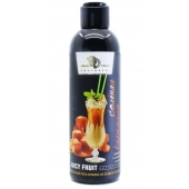 Интимный гель-смазка JUICY FRUIT с ароматом солёной карамели - 200 мл. - БиоМед - купить с доставкой во Владикавказе