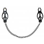 Зажимы на соски Darkside с цепочкой - Lola Games - купить с доставкой во Владикавказе