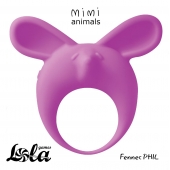 Фиолетовое эрекционное кольцо Fennec Phil - Lola Games - во Владикавказе купить с доставкой