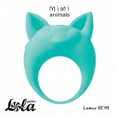 Зеленое эрекционное кольцо Lemur Remi - Lola Games - во Владикавказе купить с доставкой