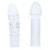 Комплект из 2 прозрачных насадок на пенис PENIS EXTENDER PACK - Dream Toys - во Владикавказе купить с доставкой
